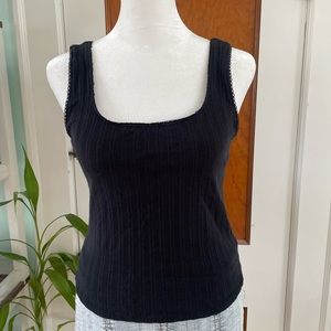 Ribbed tank top